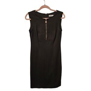 Calvin Klein Sheath‎ Dress Black Careerwear  Sz 4